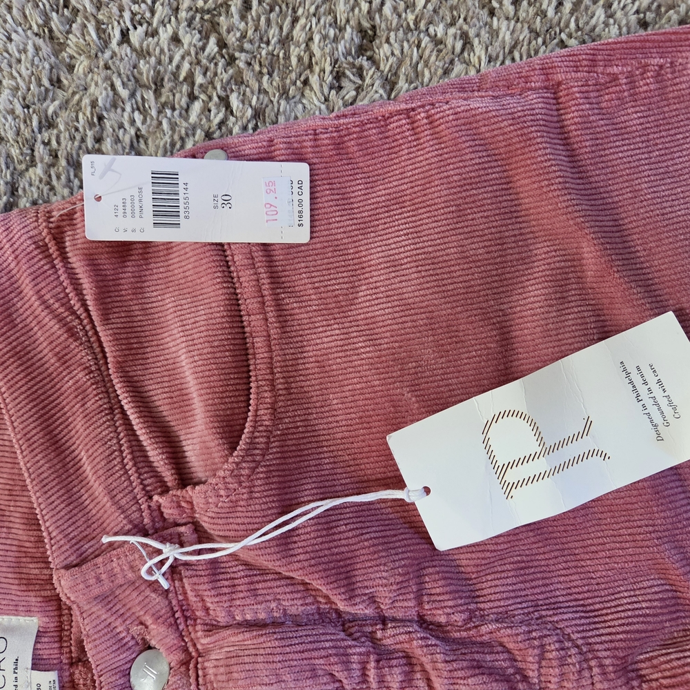 NWT Pilcro Women's Boot Cut Pants in Dusty Rose from Anthropologie - Picture 5 of 6